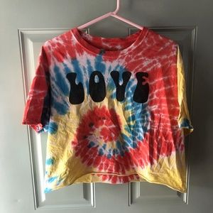 Tie Dye Crop Top